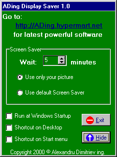 ADing Display Saver (Kiosk) Screenshot